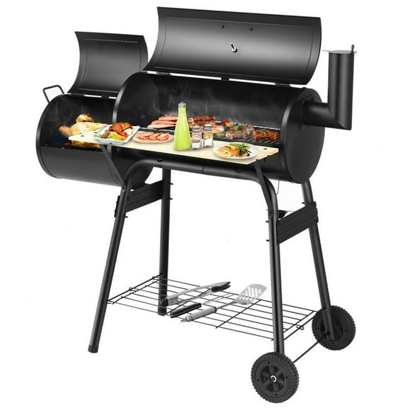 Spaco Grill, Outdoor BBQ Grill,Outdoor BBQ Grill Barbecue Pit Patio Cooker