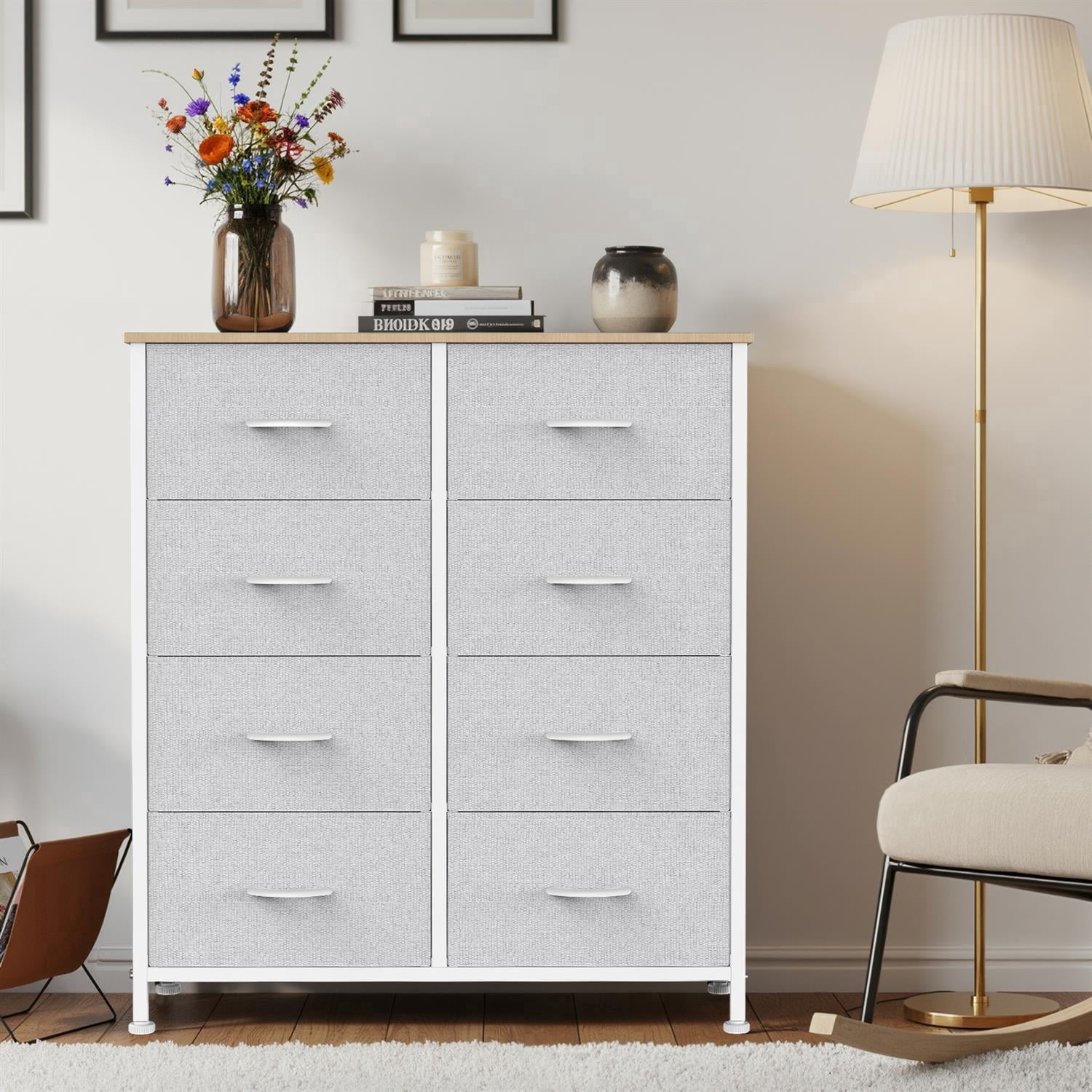 lightweight dresser CGTENBS Bedroom Storage Cabinet Small Apartment Dresser Women's Vanity(Black) : Home & Kitchen Purpose Storage STOREMOLLA 8-drawer dresser - light