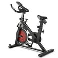 thumbnail image 1 of Spaco Indoor Silent Belt Drive Adjustable Resistance Cycling Stationary Bike, Stair Stepper, Total Body Fitness Cross Trainer, 1 of 11