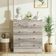 rustic grey dresser walmart Rustic 3-Drawer Dresser