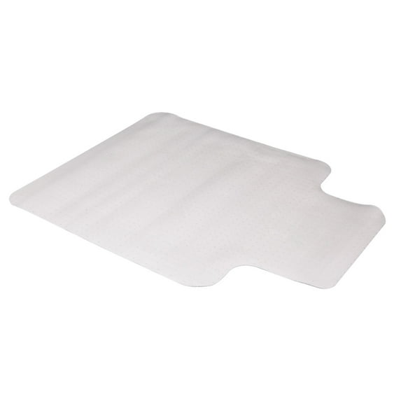 Spaco Office Chair Mat for Carpet Floor with Non-Slip Studded Lip, 2PCS Transparent Carpet Floor Protector Cover Rug Mat for Home Computer Desk Rolling Chair