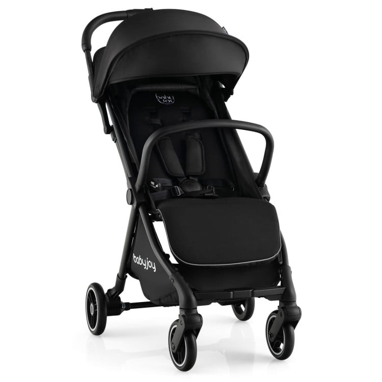 Spaco One-Hand Folding Portable Lightweight Baby Stroller with Aluminum Frame-Black, Compact Stroller for Infant & Toddler Spaco One-Hand Folding Portable Lightweight Baby Stroller with Aluminum Frame-Black, Compact Stroller for Infant & Toddler