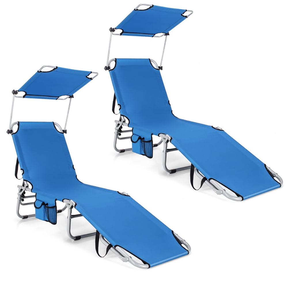 Costway Patio Folding Rattan Lounge Chair Wooden Frame W Retractable Footrest Walmart
