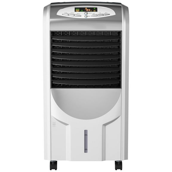 Spaco Portable Air Cooler Fan with Heater and Humidifier Function, Air Conditioners, Mist Cooling Fan, Portable Ac Units for Rooms, Bedroom, Office, RV and Camping
