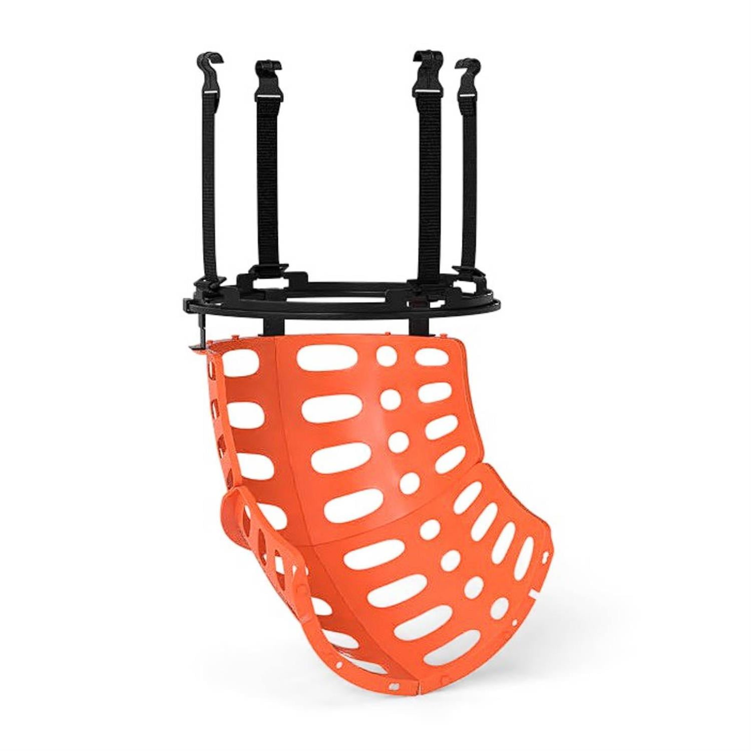 Spaco Portable Kids Basketball Hoop, 3.3-7FT Height Adjustable, Shatter-Proof Backboard, Outdoor Play, Red