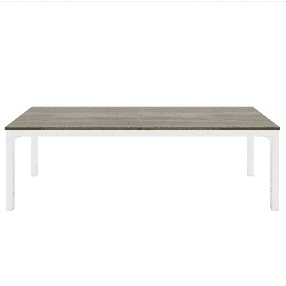 Spaco Rectangle Executive Desk, 78.7" Computer Desk 6FT Conference Table, Desk for Indoor as Home, Office, Gray