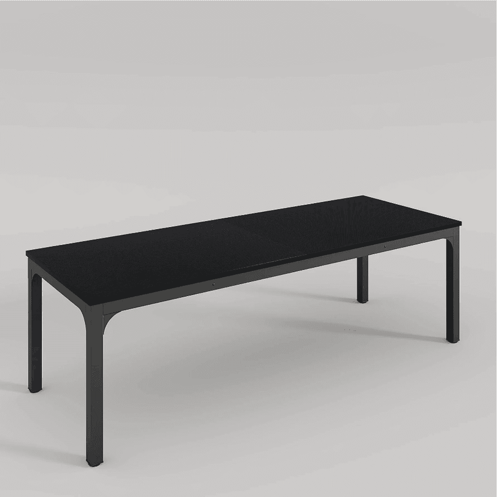 Spaco Rectangular Dining Table, 78 inch Long Kitchen Table for 6-8 ...