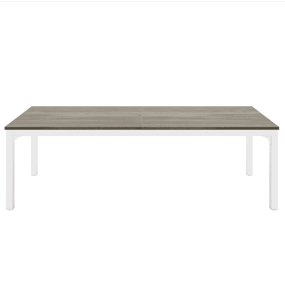 Spaco Rectangular Dining Table, 78 inch Long Kitchen Table for 6-8 People, Dining Table for Indoor as Living Room, Kitchen, Taupe