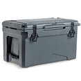 thumbnail image 1 of Spaco Rotomolded Cooler with Integrated Cup Holders and Bottle Opener-Gray, 1 of 9