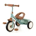 thumbnail image 1 of Spaco Toddler Tricycle Kids Trike with Adjustable Seat and Basket Aged 3-5 Years Old, Balance Bike, Green, 1 of 11