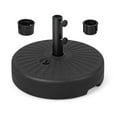 thumbnail image 1 of Spaco Umbrella Base, 19.5 Inch Fillable Round Umbrella Base Stand for Yard Garden Poolside-Black for Outdoor Patio Market Table Umbrella, 1 of 8