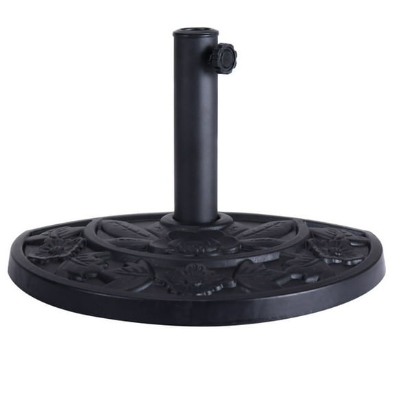 Spaco Umbrella Base, 20 inch Outdoor Patio Half Round Umbrella Base for Outdoor Patio Market Table Umbrella