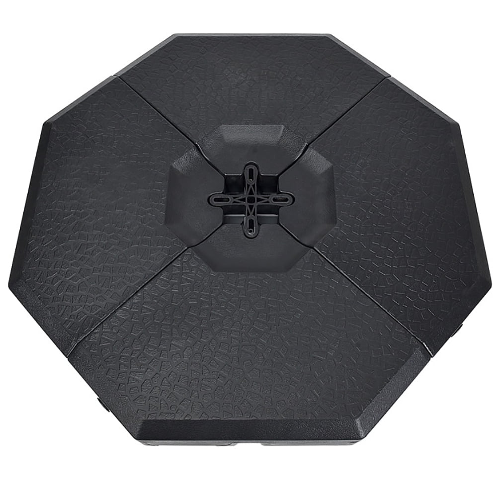 Spaco Umbrella Base, 4 Pieces Patio Cantilever Offset Umbrella Weights Base Plate Set for Outdoor Patio Market Table Umbrella