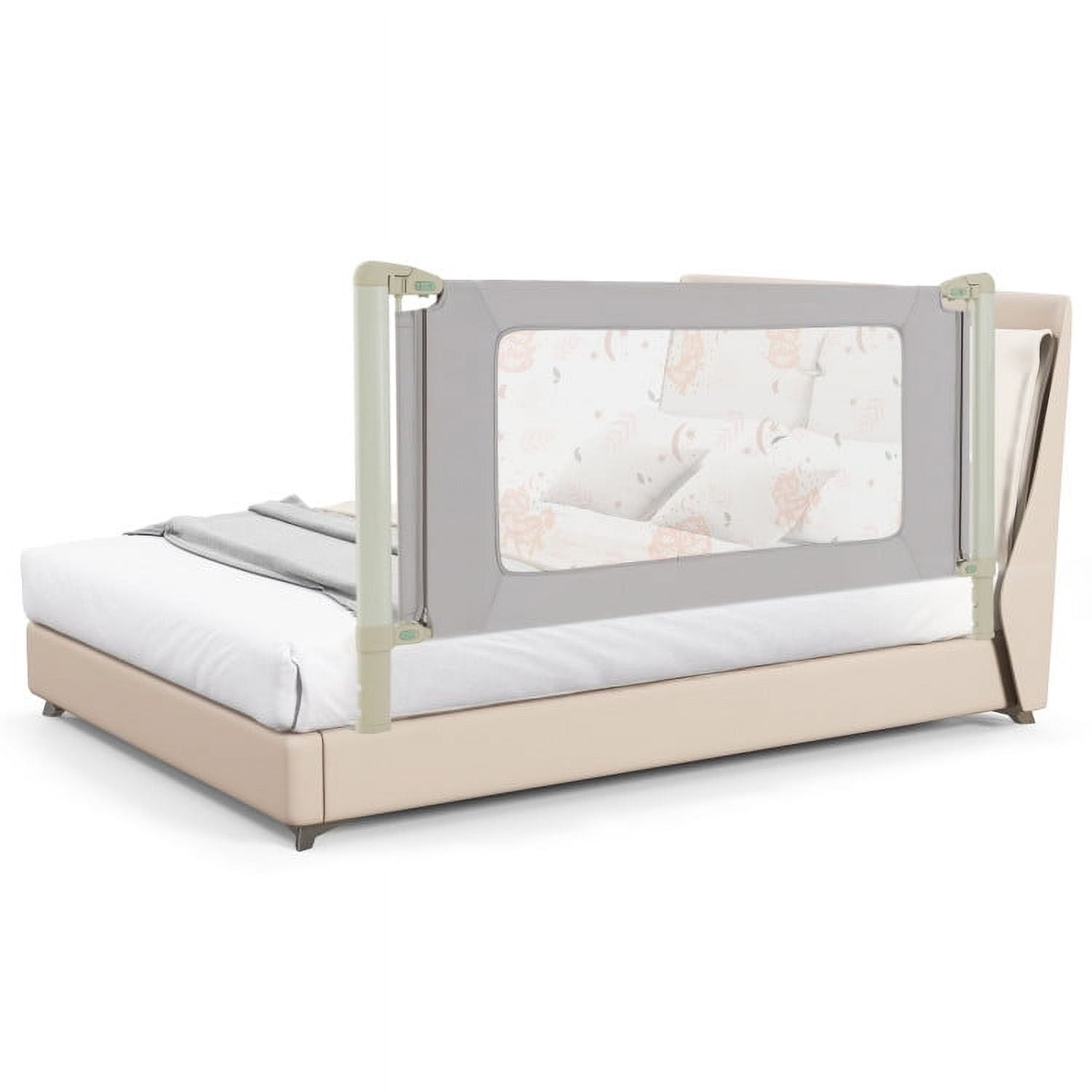 Spaco Vertical Lifting Bed Rail for Toddlers with Double Lock-70 inch, Bed Rail for Queen, King, Twin, and Bunk Size Beds