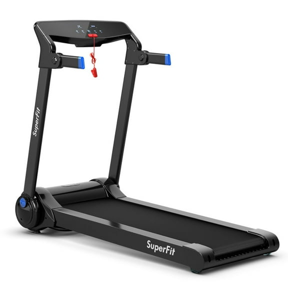 Spaco Walking Machine, Treadmill, 3HP Electric Folding Treadmill with Bluetooth Speaker