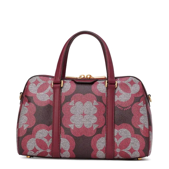Kate Spade New York Women's Spade Flower Monogram Eleanor Medium Satchel (Multi)