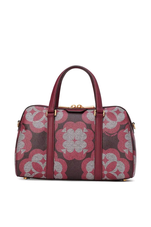 Women's Spade Flower Monogram Eleanor Medium Satchel (Multi)