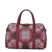 Kate Spade New York Womens Spade Flower Monogram Eleanor Medium Satchel (Multi)