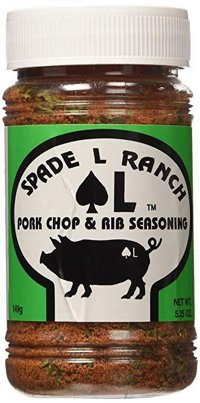 Spade L Ranch Pork Chop & Rib Seasoning, 5.25 oz