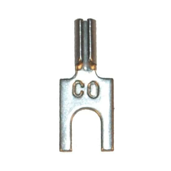 Spade Lugs, Constantan, for Type J, T, and E Thermocouples: 10/pk$$Electrical
