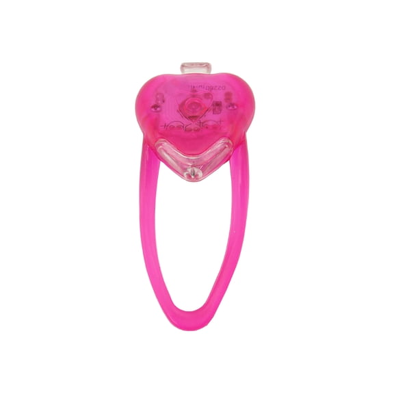 Spade Safety Light KS-216 Clear/Pink. Bike light, bicycle light, lowrider , beach cruiser, chopper, limo, stretch bike