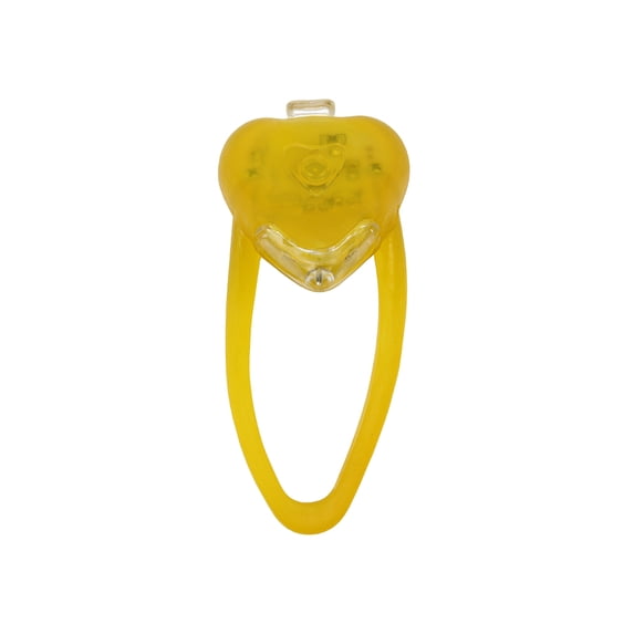 Spade Safety Light KS-216 Clear/Yellow. Bike light, bicycle light, lowrider , beach cruiser, chopper, limo, stretch bike