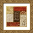 thumbnail image 1 of Spaeth, John 12x12 Gold Ornate Wood Framed with Double Matting Museum Art Print Titled - Inner Peace, 1 of 4