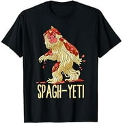 Spag-Yeti Spaghetti Spagyeti Funny Ramen Noodle Pasta T-Shirt