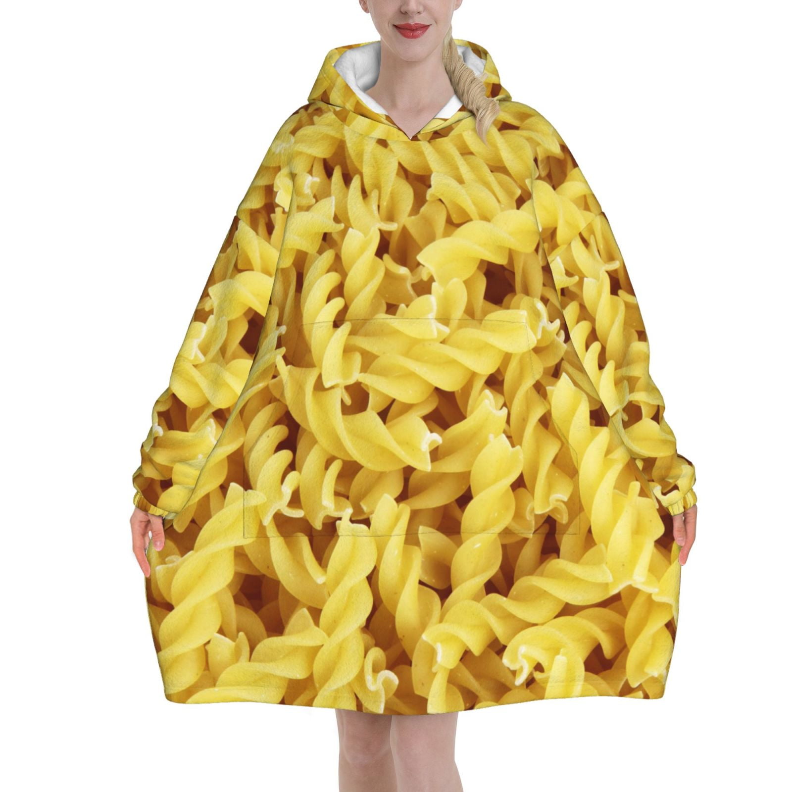 Spaghett Oversized Blanket Hoodie Wearable Blanket Hoodie For Adults