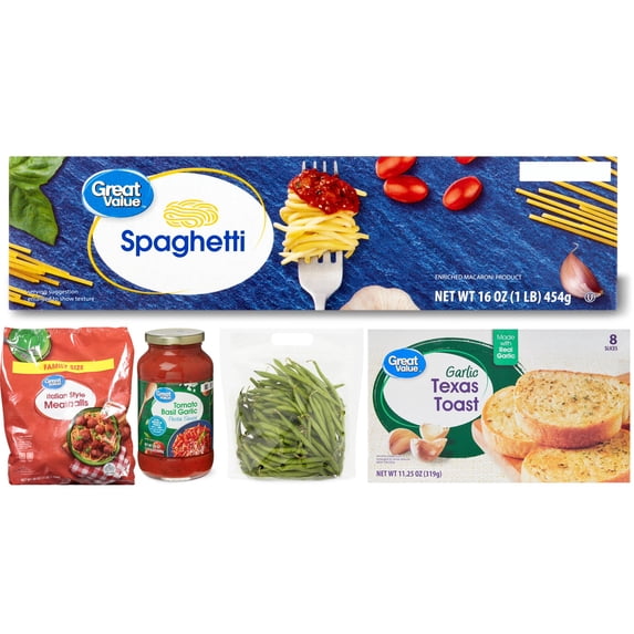 Spaghetti Dinner Meal Solution