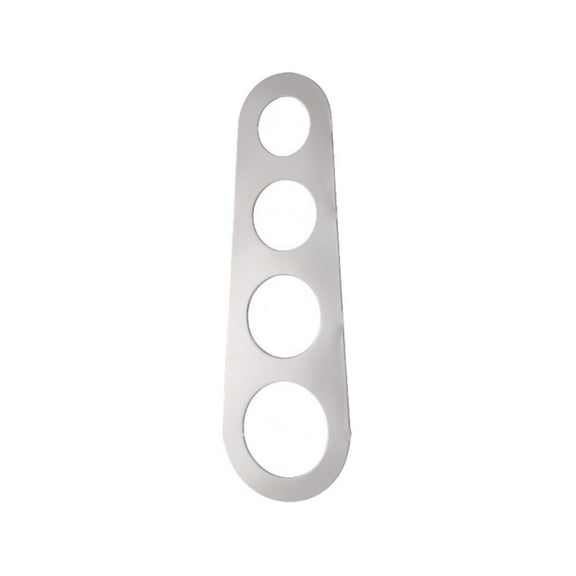 Spaghetti Measurer, Stainless Steel Spaghetti Measuring Tool, Heavy-Duty Kitchen Utensils with Portion Holes, Quick Pasta Measuring Tool for Kitchen Cooking, Get the Perfect Portion,Silver