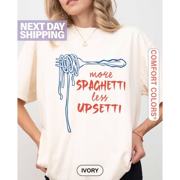 Spaghetti Shirt, Food Shirt, Food Tee, Saying Tee, Shirt, Retro Graphic Tee, Vintage Italian Shirt, Pasta Lover Gift Tshirt All Size S-5XL