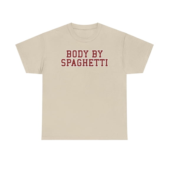 Spaghetti Shirt Gifts Tshirt Crew Neck Short Sleeve
