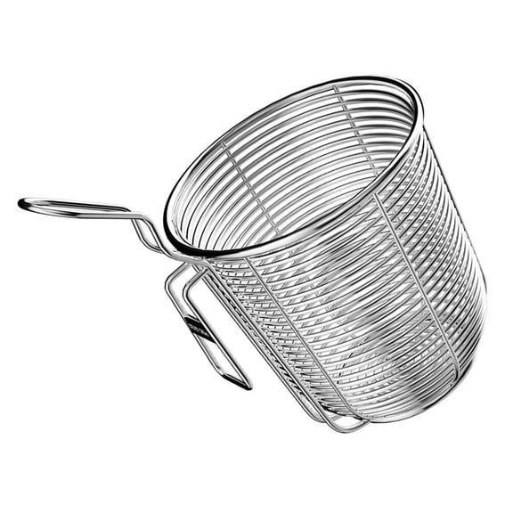 Hot Pot Colander Noodle Strainer with Handle - Kitchen Vegetable Meat Mesh Strainer for Household Food and Hot Pot Use