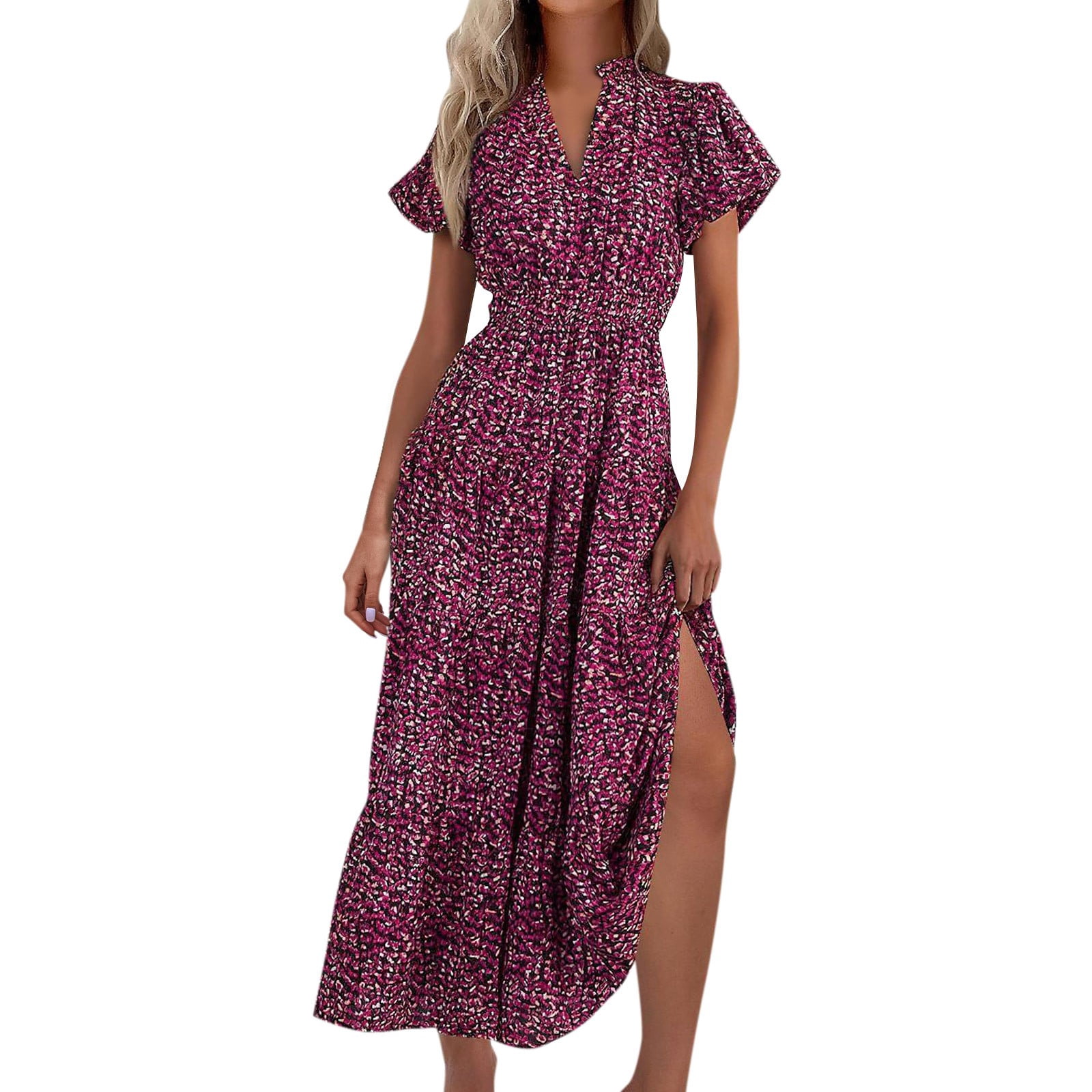 Spaghetti Strap Dresses For Women, Wedding Guest Easter Dresses Smocked ...