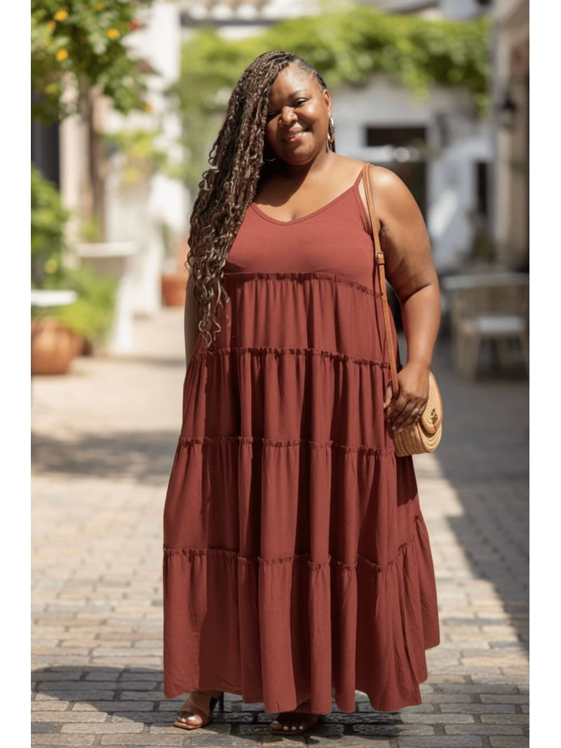 fitted lace wedding dress Alexis Plus Size Fit and Flare Cocktail Midi Dress– Hello Curve
