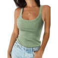 thumbnail image 1 of Spaghetti Strap Women Sleeveless Solid Color Tank Tops, 1 of 2
