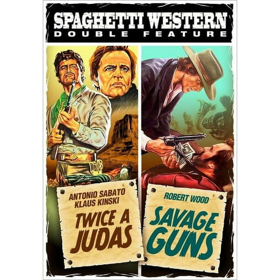 Spaghetti Western Double Feature: Twice a Judas / Savage Guns (DVD), Alpha Video, Western