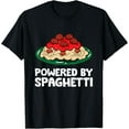 thumbnail image 1 of Spaghetti With Meatballs Powered By Spaghetti T-Shirt, 1 of 4