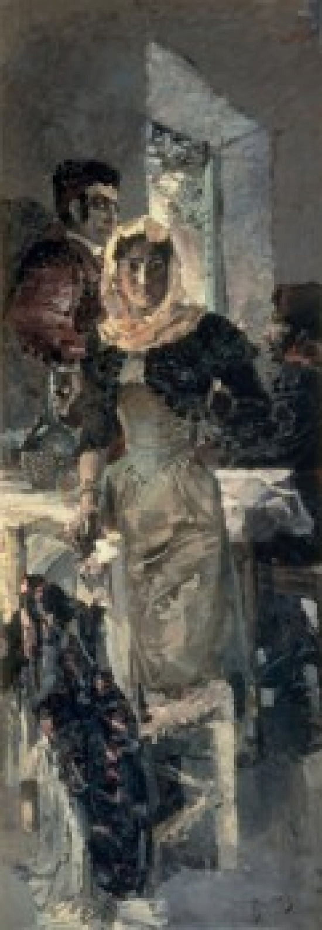 Spain 1894 Vrubel Mihail Aleksandrovic(1856-1910 Russian) Oil On Canvas Tretyakov Gallery Moscow Russia Canvas Art - Mihail Aleksandrovic Vrubel (18 x 24)