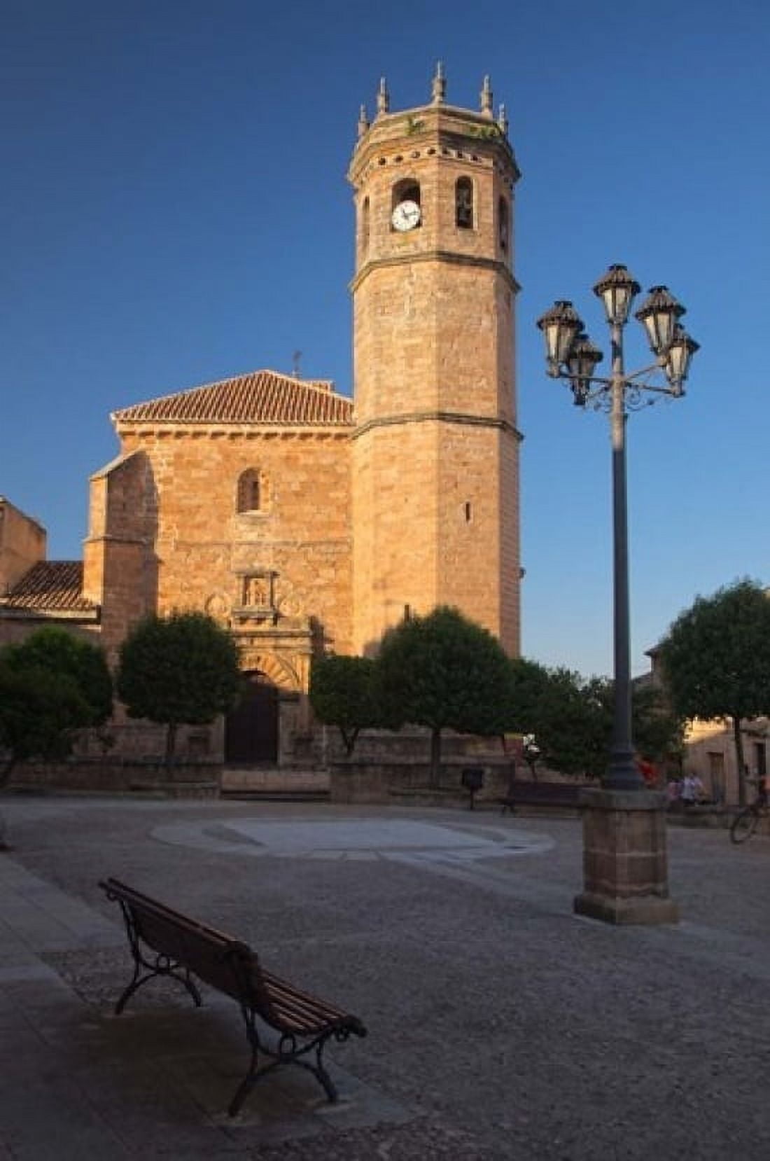 Spain Andalusia Banos de la Encina San Mateo Church Canvas Art - Julie Eggers DanitaDelimont (18 x 24)
