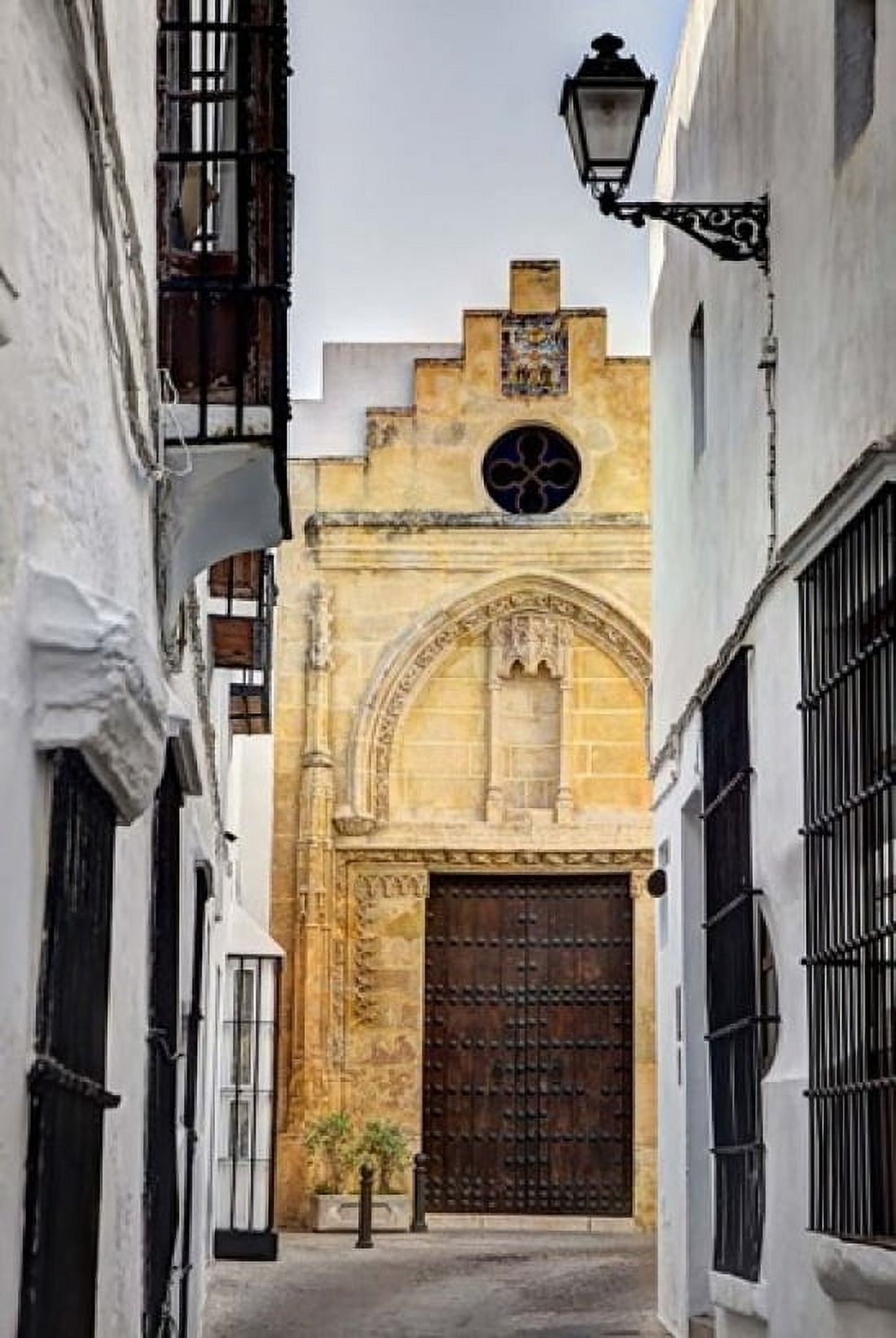 Spain Andalusia Cadiz Arcos De la Fontera The Chapel of Mercy Canvas Art - Julie Eggers DanitaDelimont (18 x 24)
