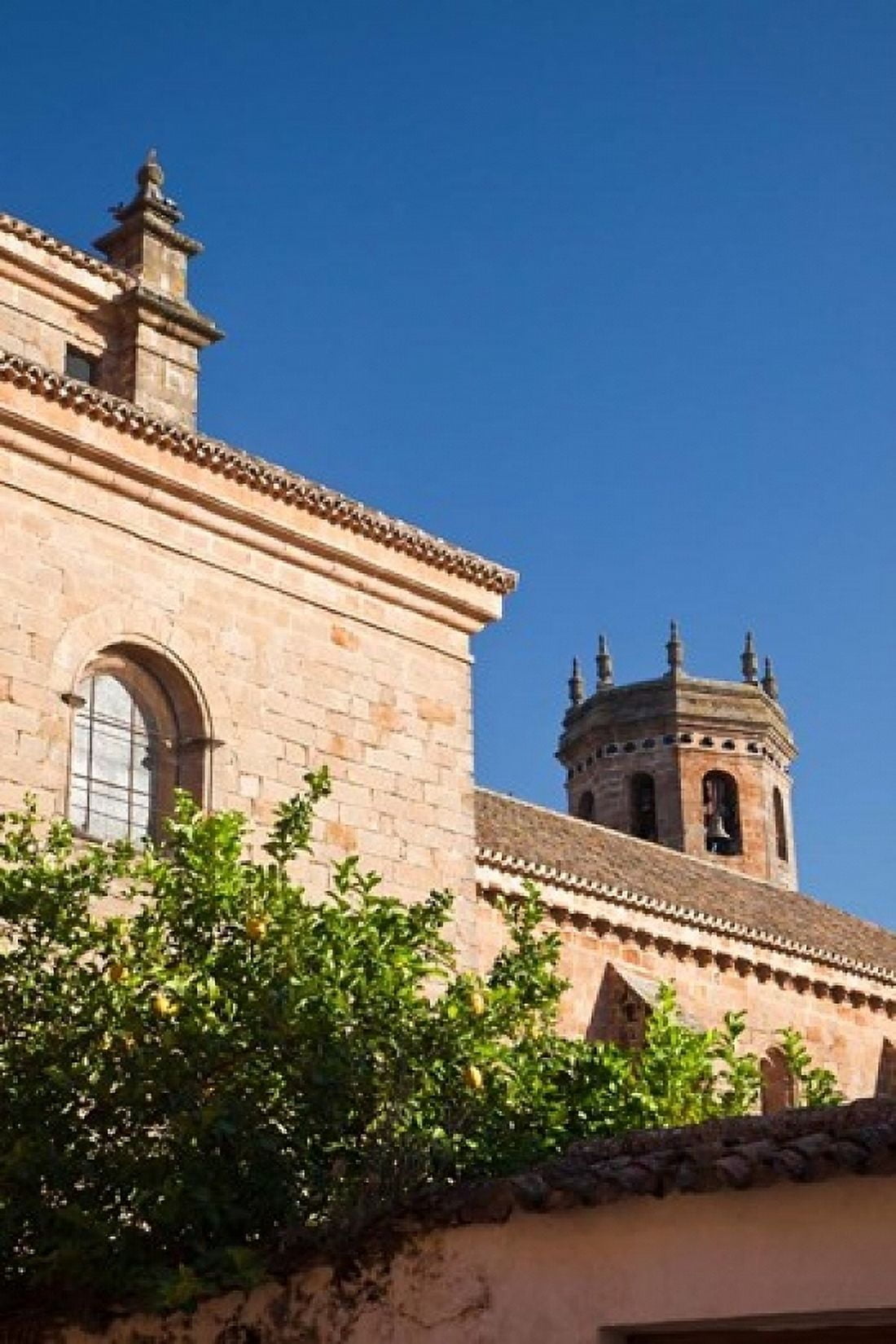 Spain Andalusia The San Mateo Church in Banos de la Encina Canvas Art - Julie Eggers DanitaDelimont (18 x 24)