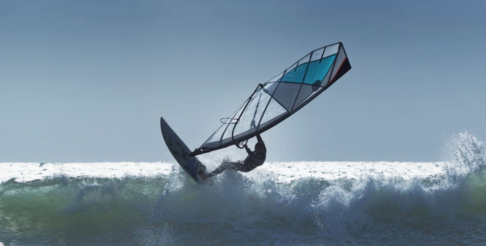 Spain Andalusia Wind Surfing In Cape Trafalgar Cadiz Canvas Art - Ben Welsh Design Pics (21 x 11)