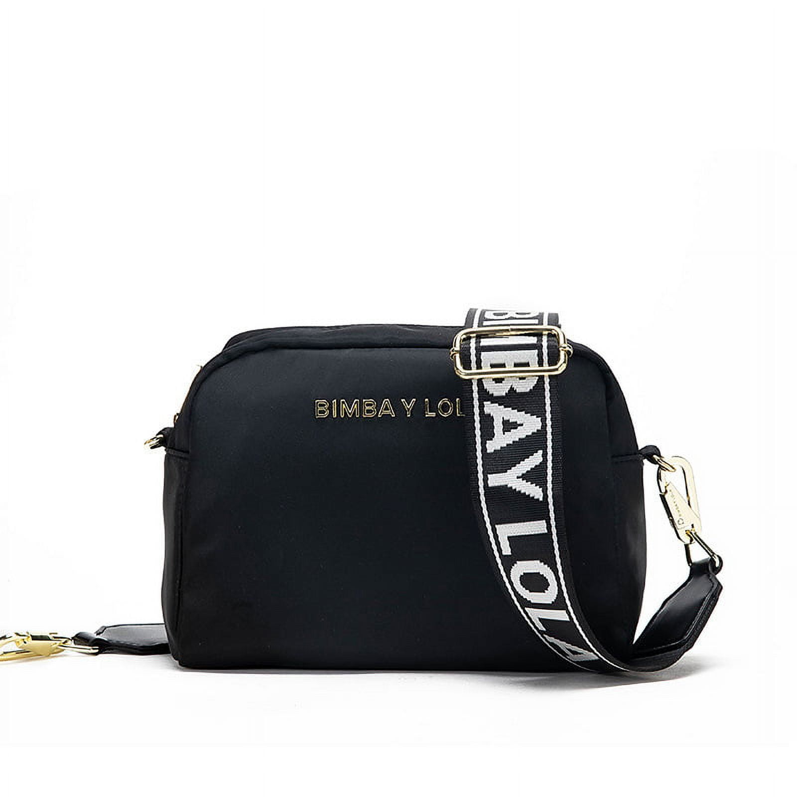 Bimba Y Lola Nylon Small Shoulder Bag Gray Multi