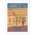 thumbnail image 1 of Spain - Bullfighting (Fiesta de Toros) - Iberia Air Lines of Spain - Vintage Airline Travel Poster c.1950s - Bamboo Fine Art 290gsm Paper Print (Unframed) 24x32in, 1 of 4