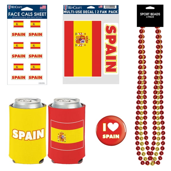 World Cup Ultimate Soccer Fan Supporter Pack - Spain