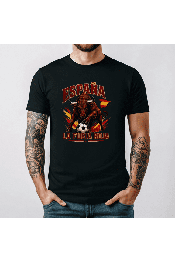Spain Espana Football T Shirt 2026 Soccer Tournament Fan Graphic Apparel Top,for unisex up to 5XL