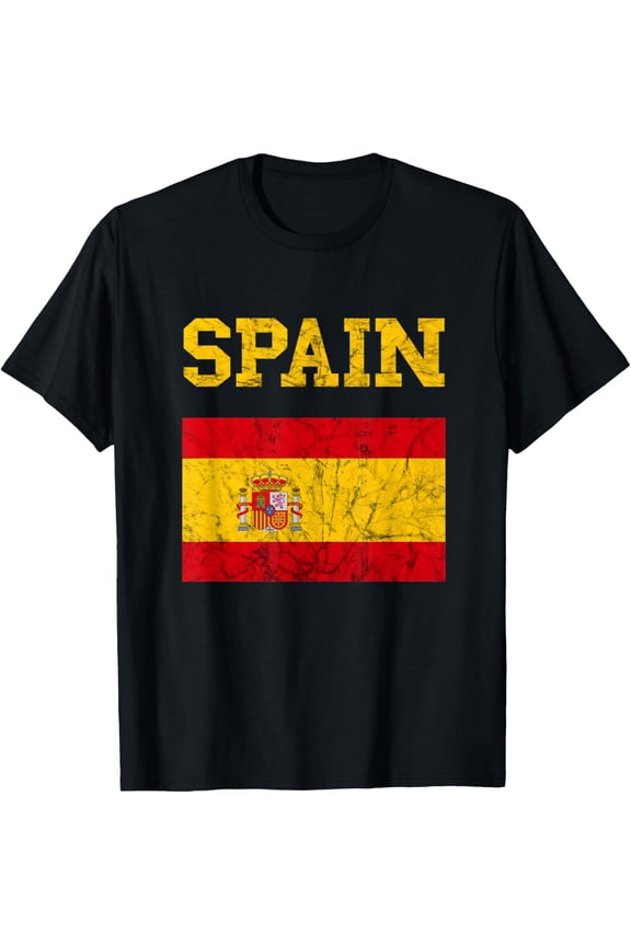 Spain Espana Spanish Flag Espanol Spain Pride Tourist T-Shirt