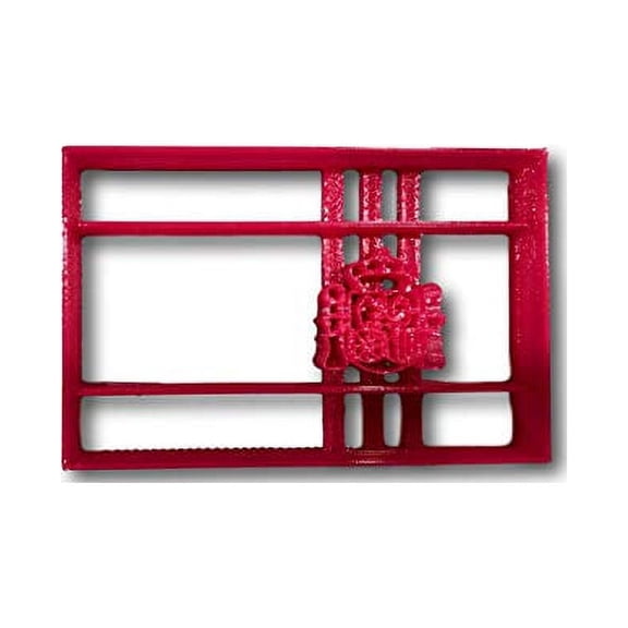 Spain Flag Cookie Cutter- Fast Shipping - Sharp Edges - Exceptional Quality